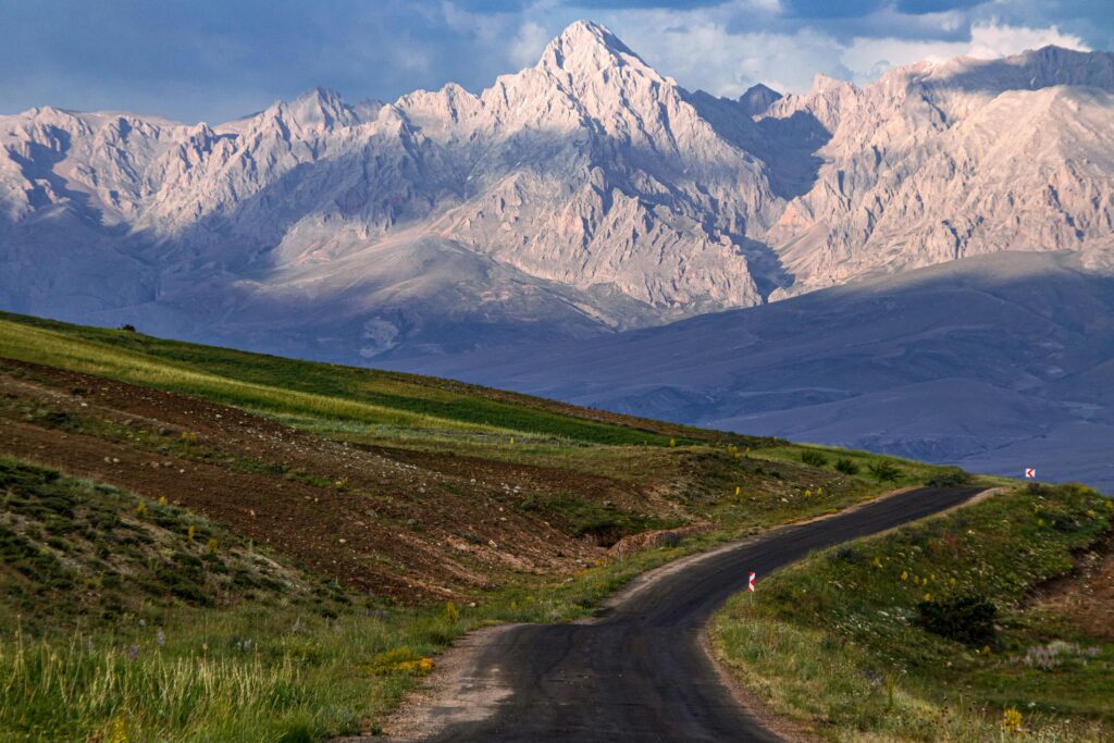 The Land of High Passes" or "Little Tibet," is a high-altitude cold desert region